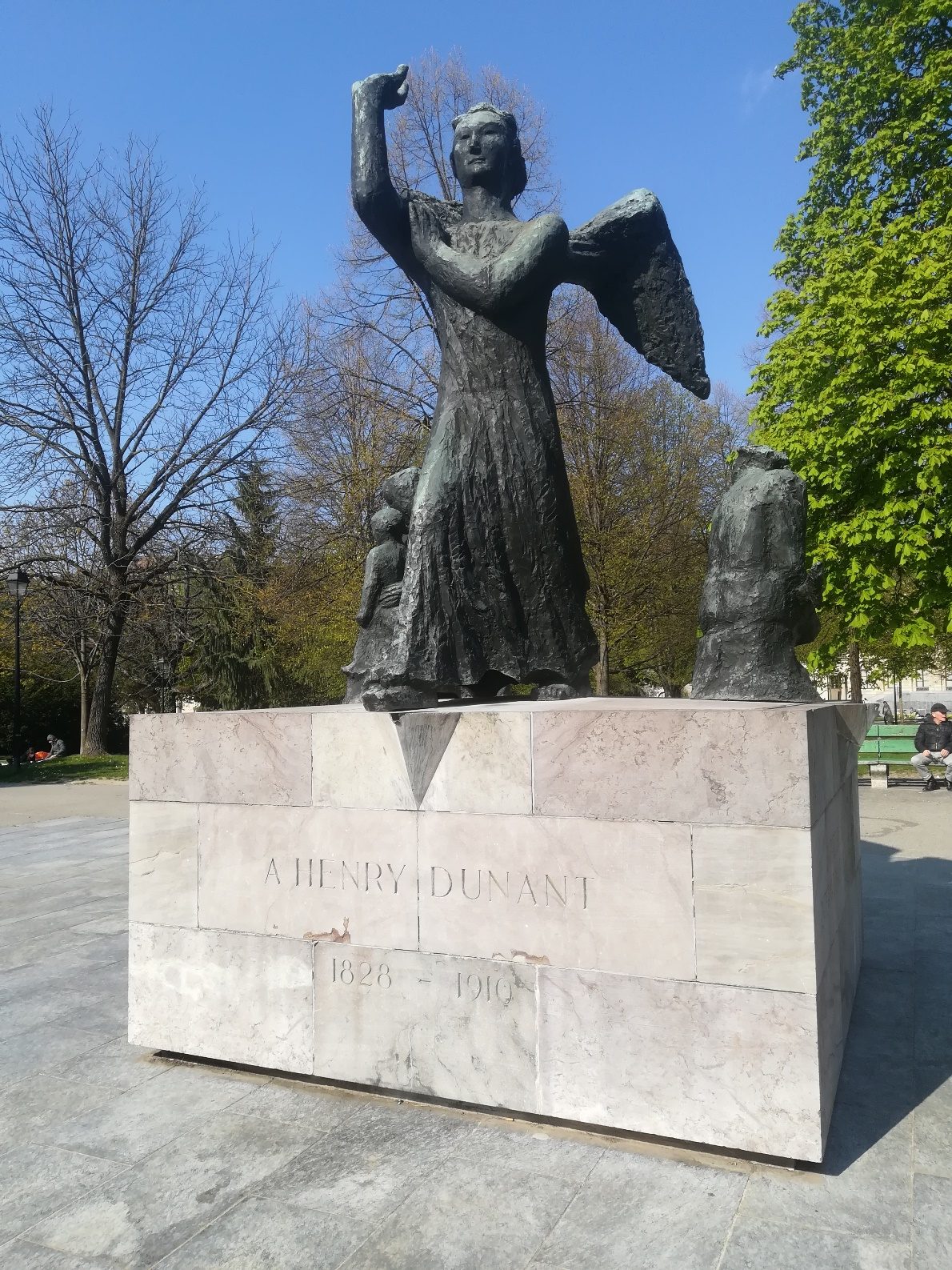 Jean Henry Dunant's monument, Geneva (by Paolo Manca) - 03.jpg